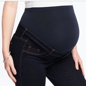 Old navy maternity full panel rockstar long jeans